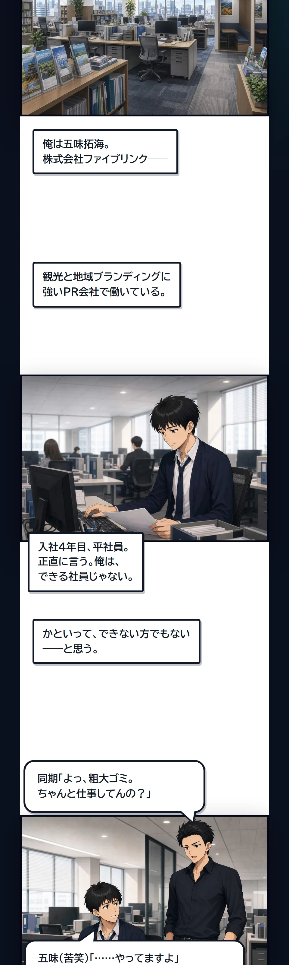 漫画5ページ目