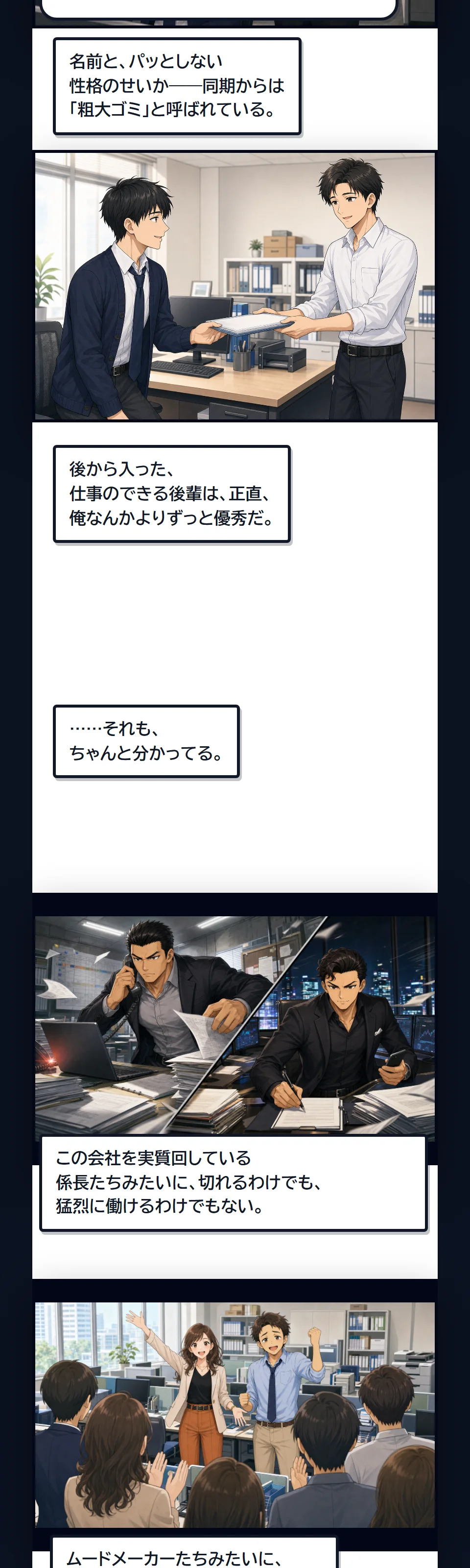 漫画6ページ目