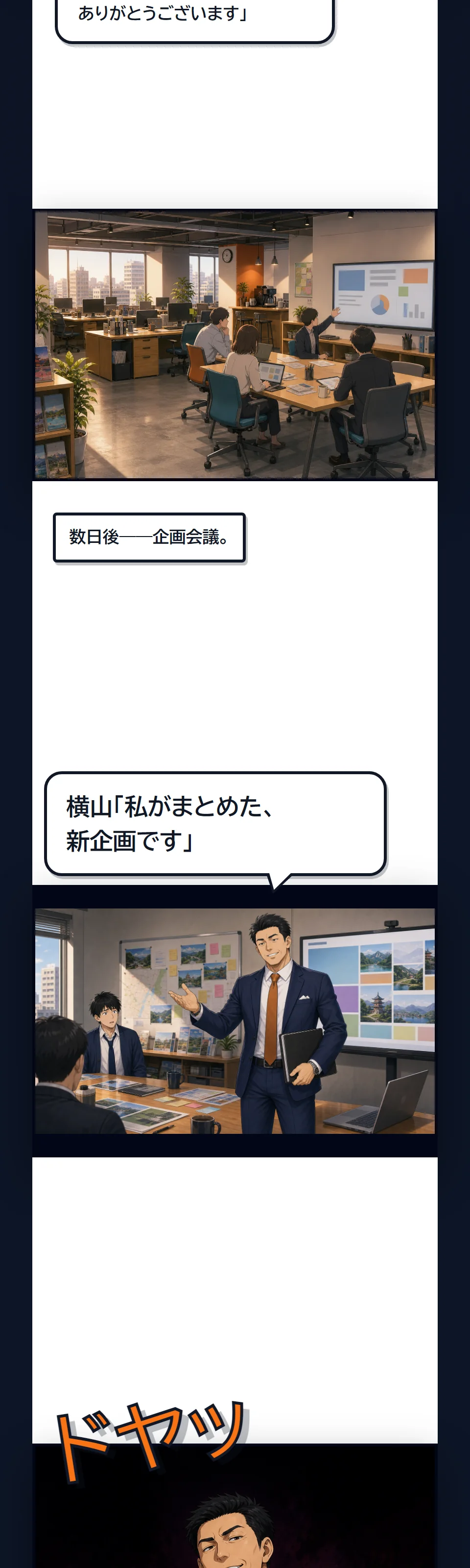 漫画9ページ目