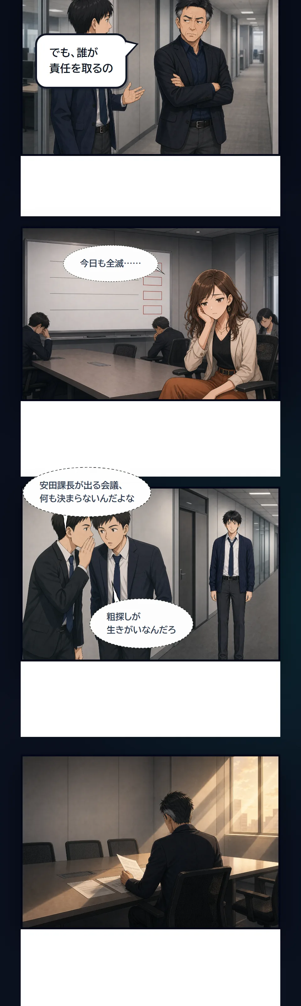 漫画2ページ目