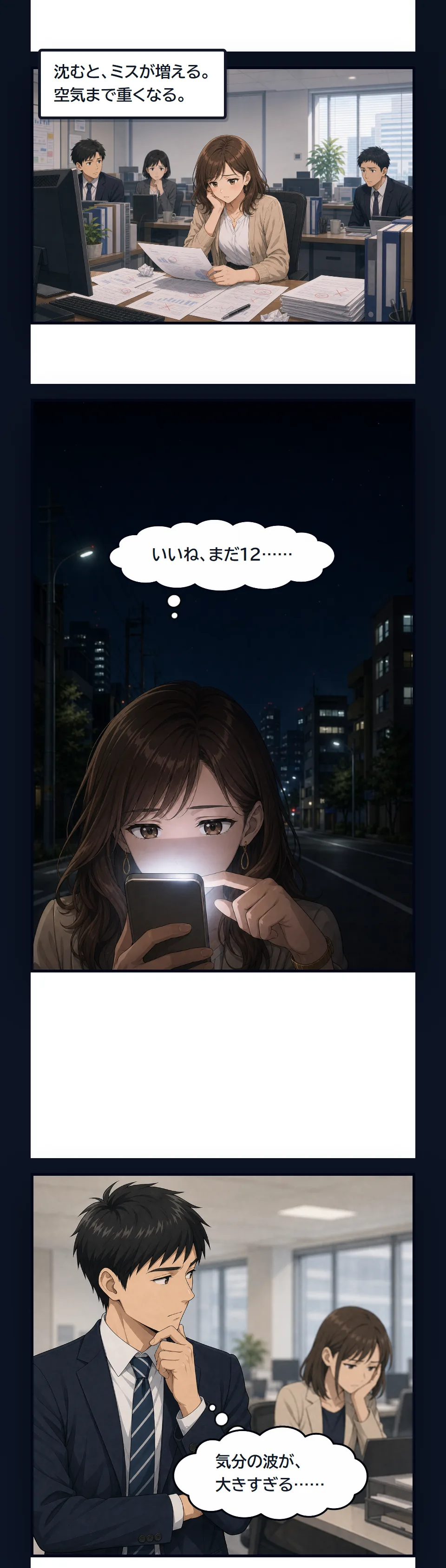 漫画3ページ目
