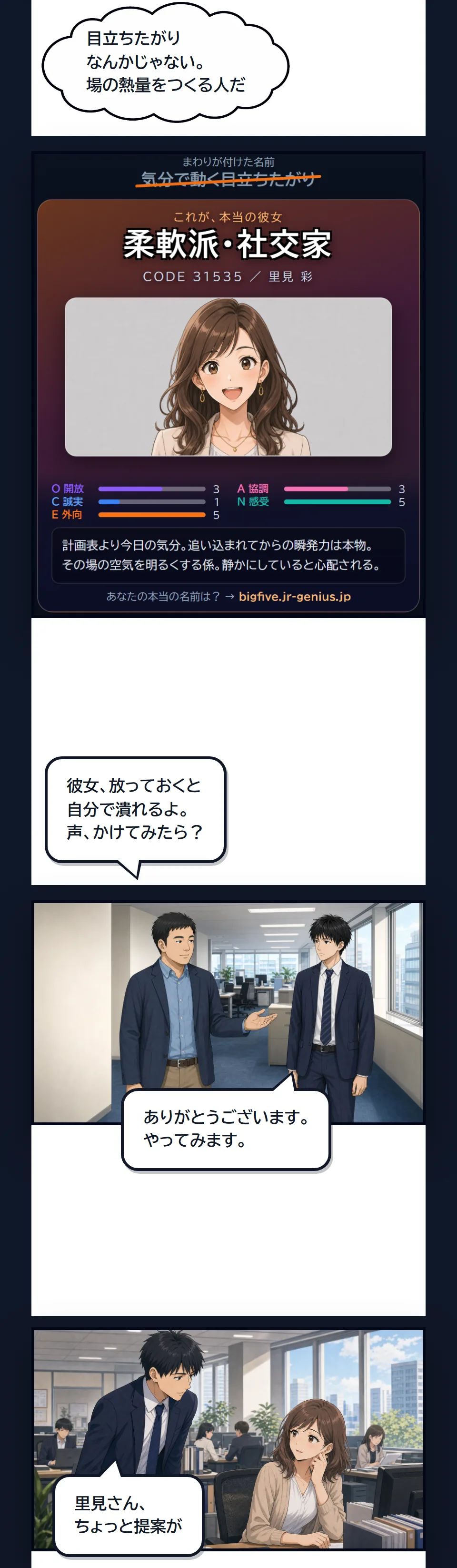 漫画6ページ目