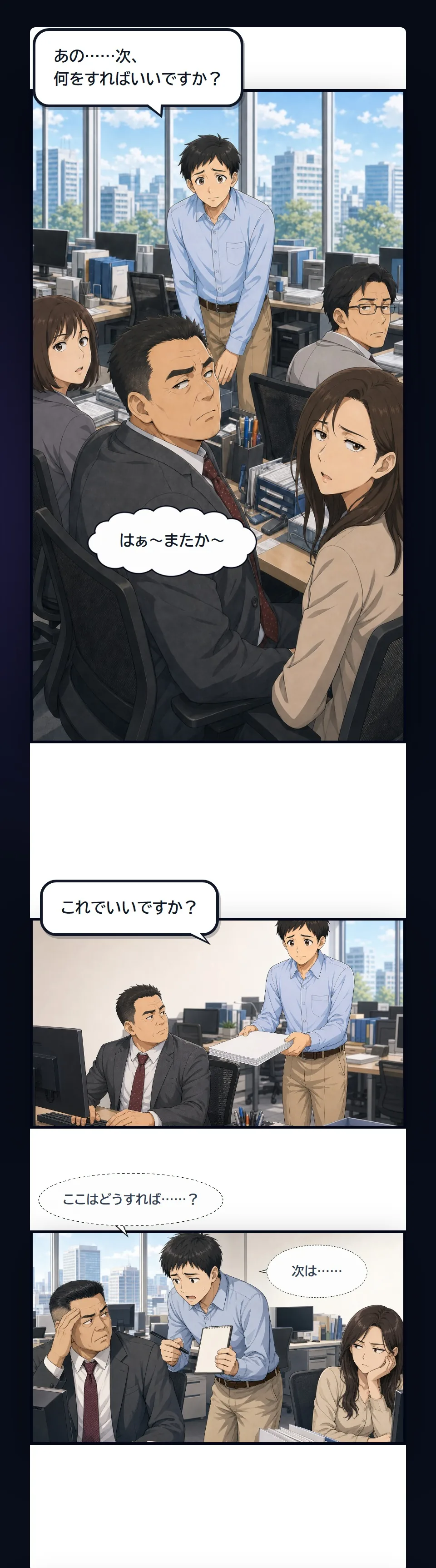 漫画1ページ目