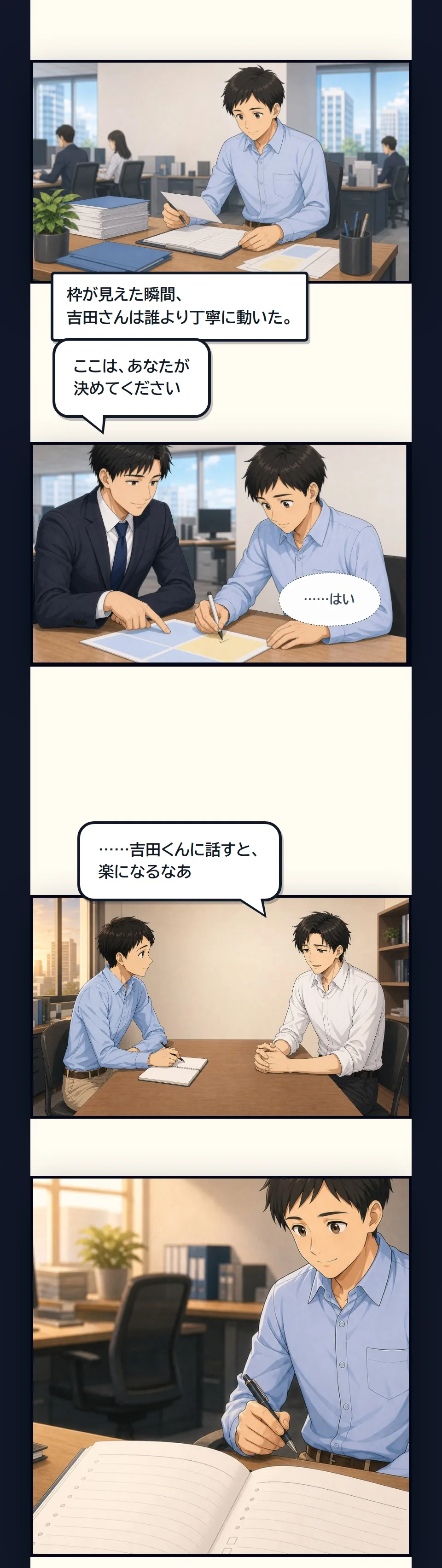漫画7ページ目